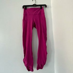 Fabletics Magenta Leggings
